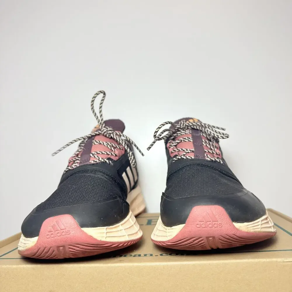 adidas Duramo Protect Womens Size 11 Pink Black Running Shoes Athletic Trainers